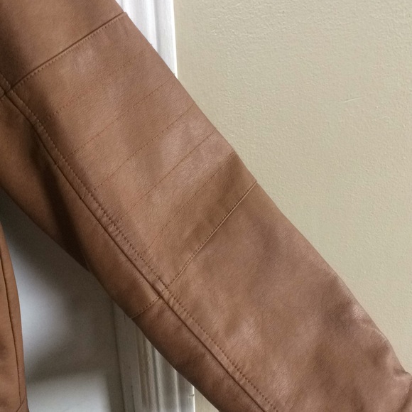 Jace Faux-Leather Moto Jacket - Picture 4 of 6